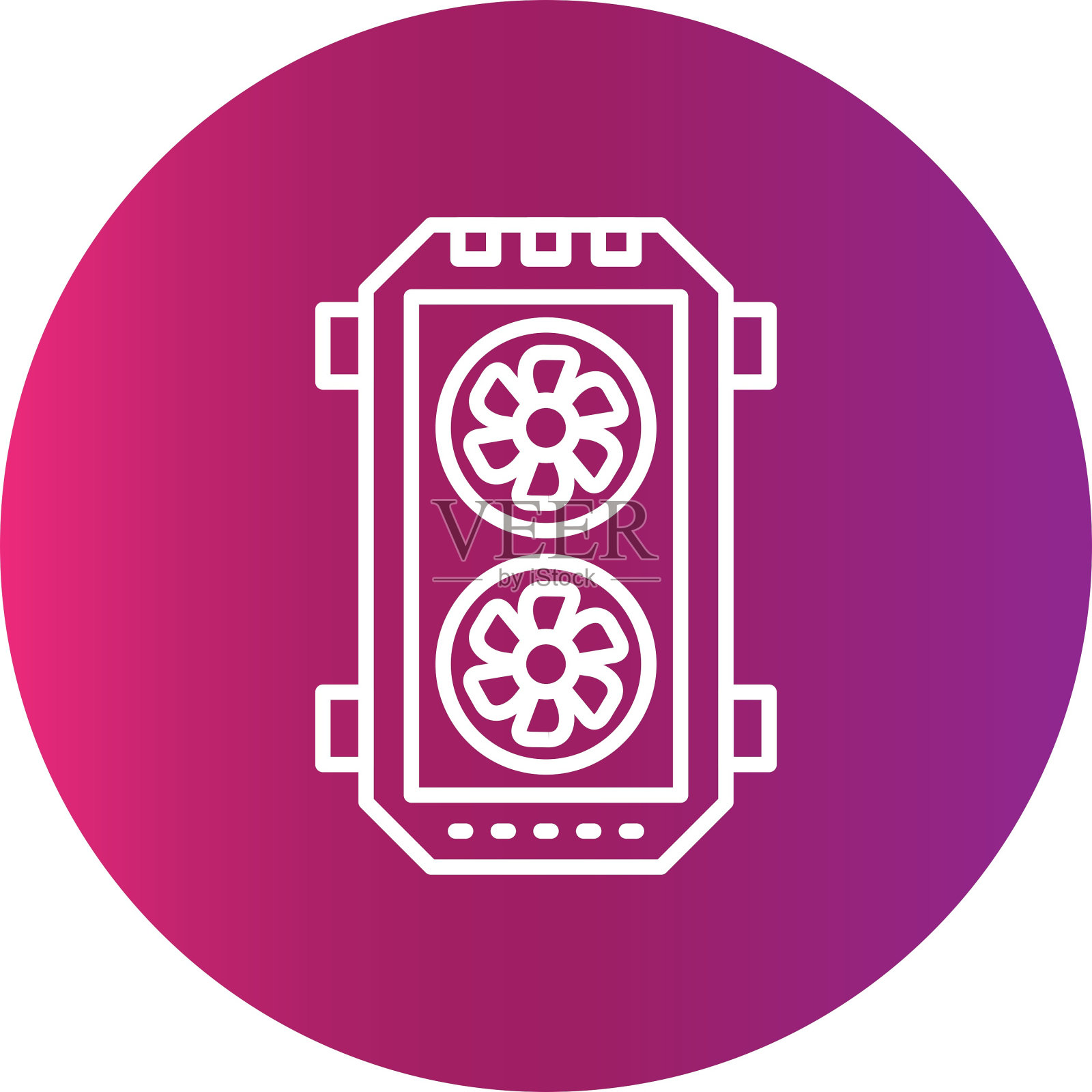 Pc塔图标插画图片素材