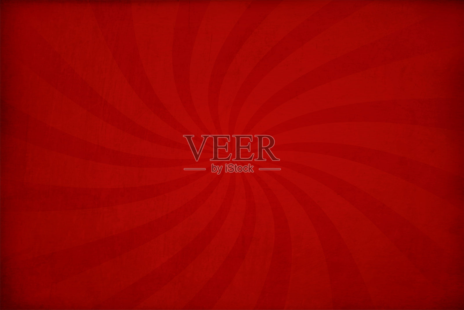 明亮的红色和栗色扭曲形状的太阳爆发模式矢量圣诞背景插画图片素材