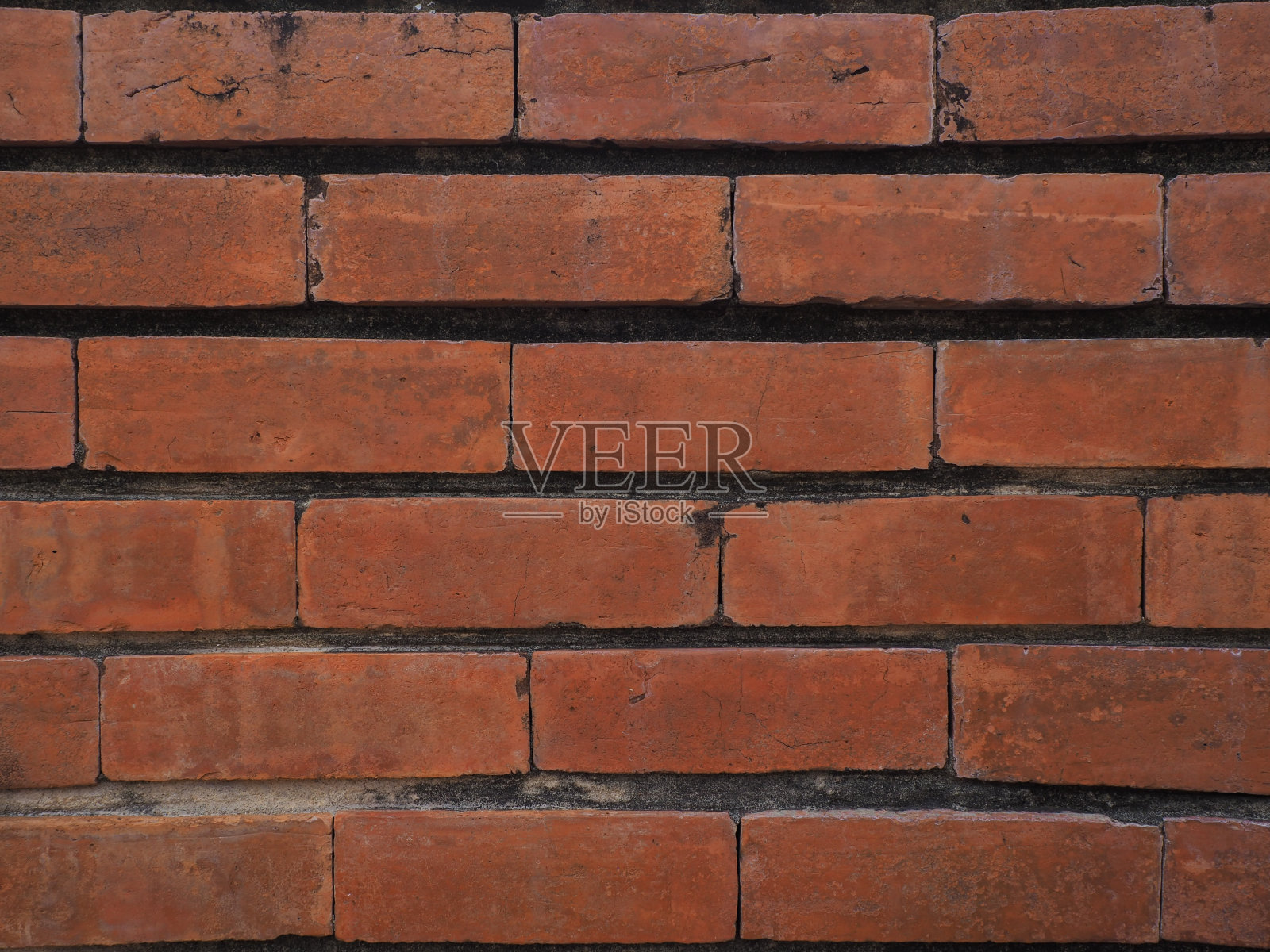 橙色和灰色砖墙纸照片摄影图片