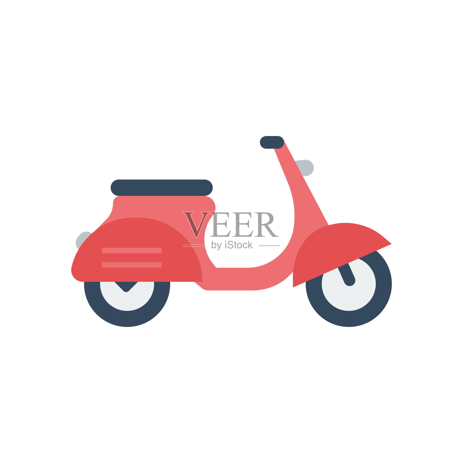 确定平面图标。平面设计矢量插图插画图片素材