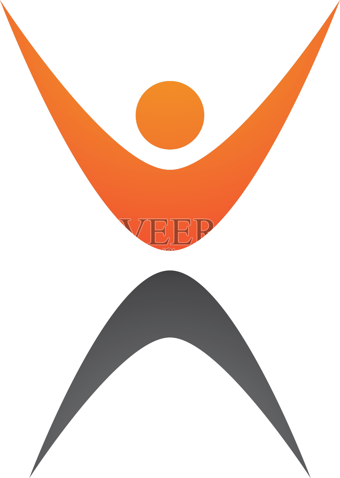 健康生活的标志设计元素图片