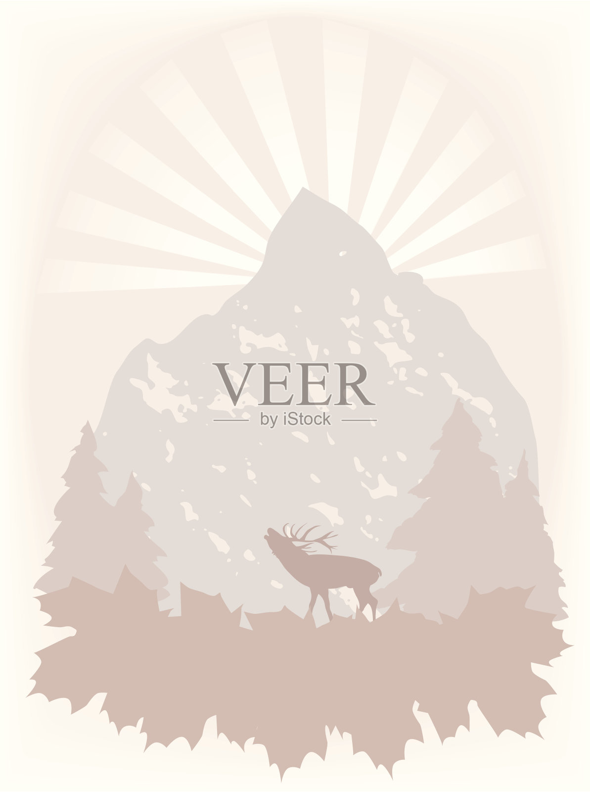 秋天装饰图案背景插画图片素材