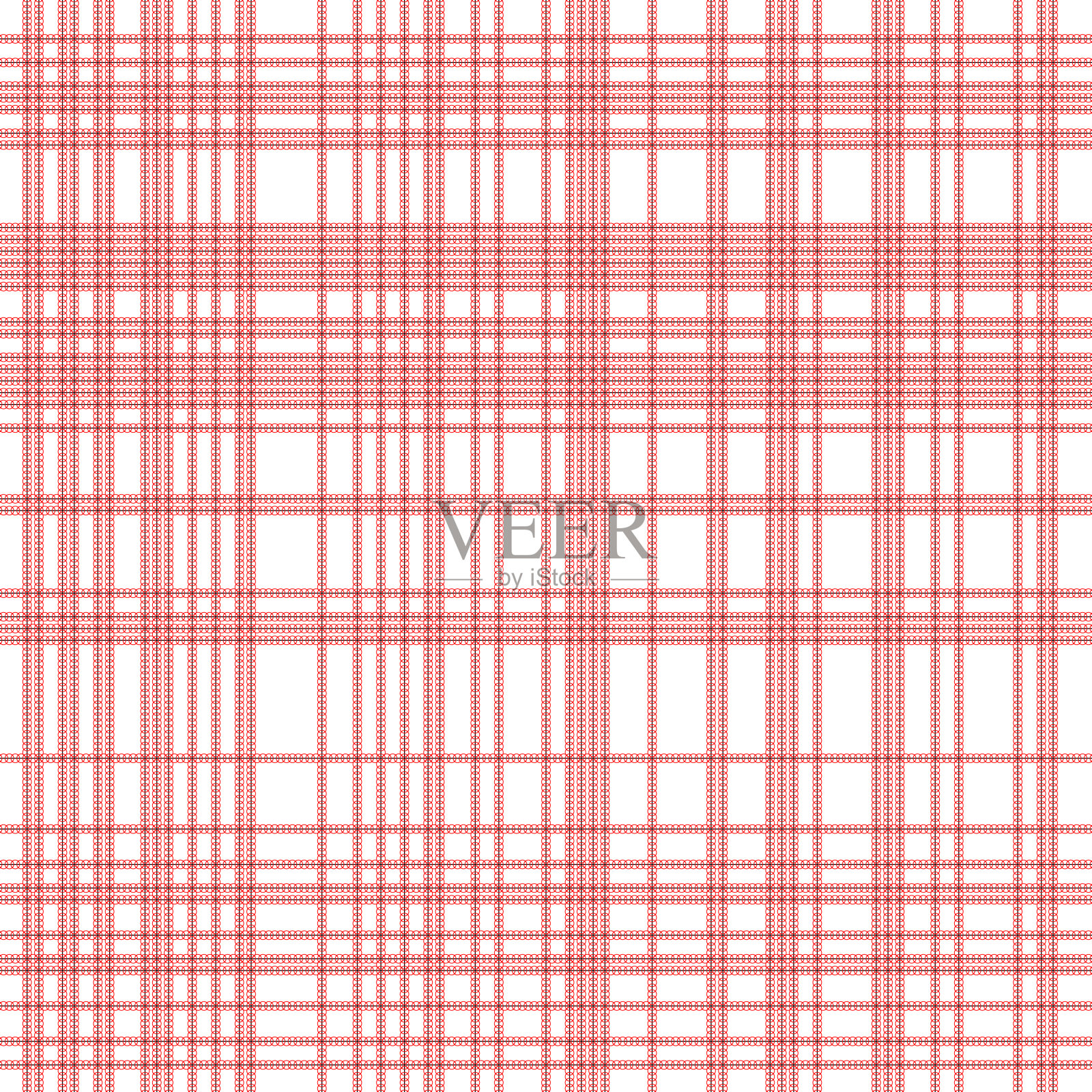 由圆圈组成的不规则线条网格插画图片素材