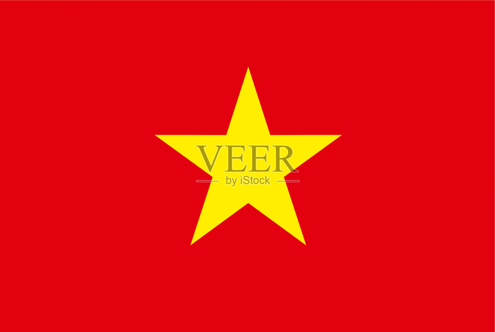 越南国旗矢量插图插画图片素材