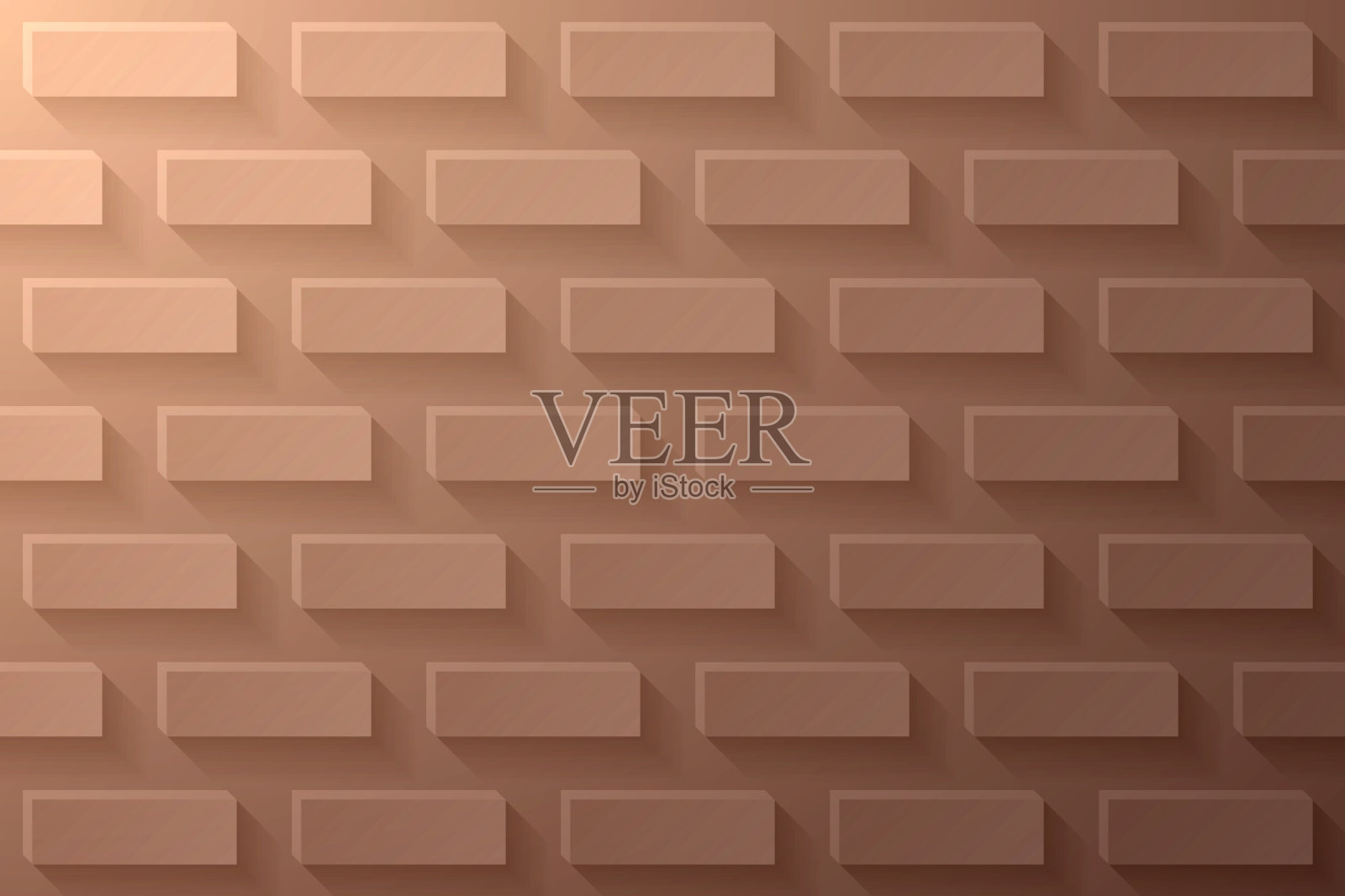 抽象棕色背景-几何纹理插画图片素材