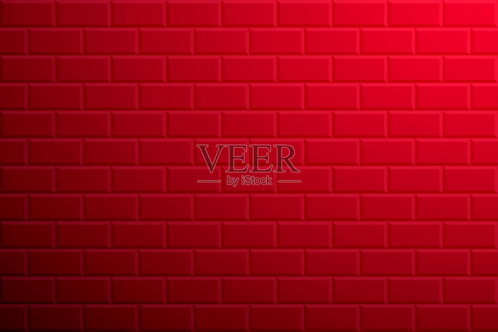 抽象红色背景-几何纹理插画图片素材