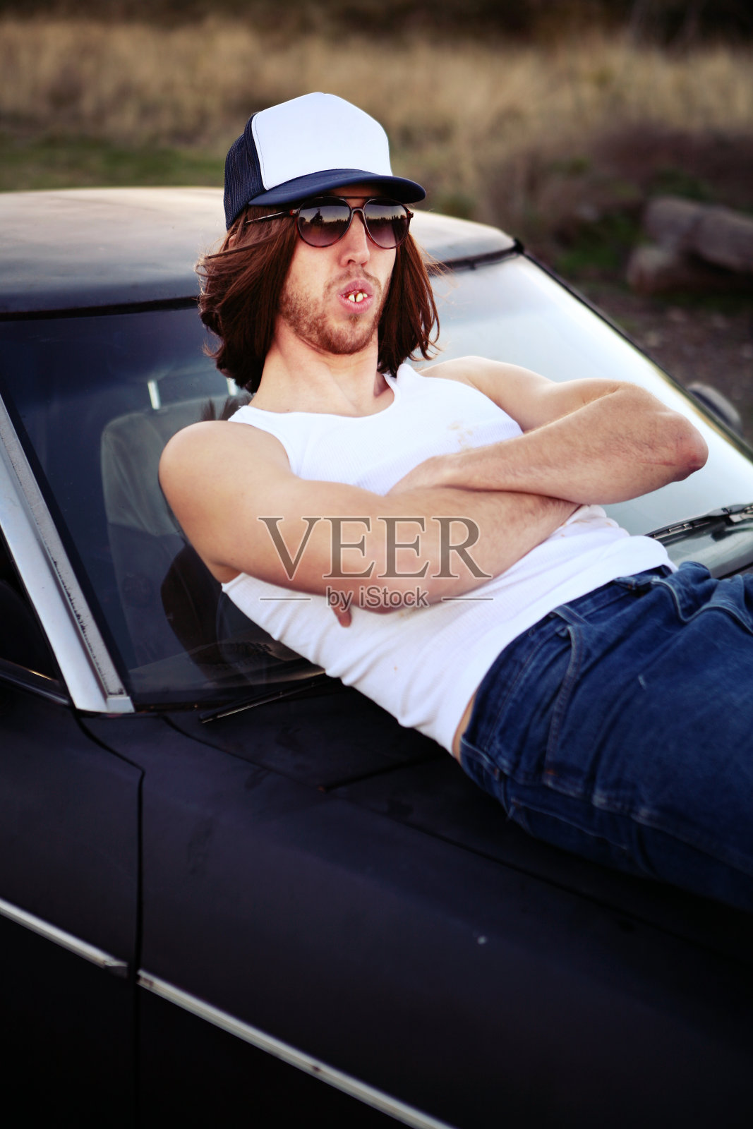 乡下人放松的人照片摄影图片