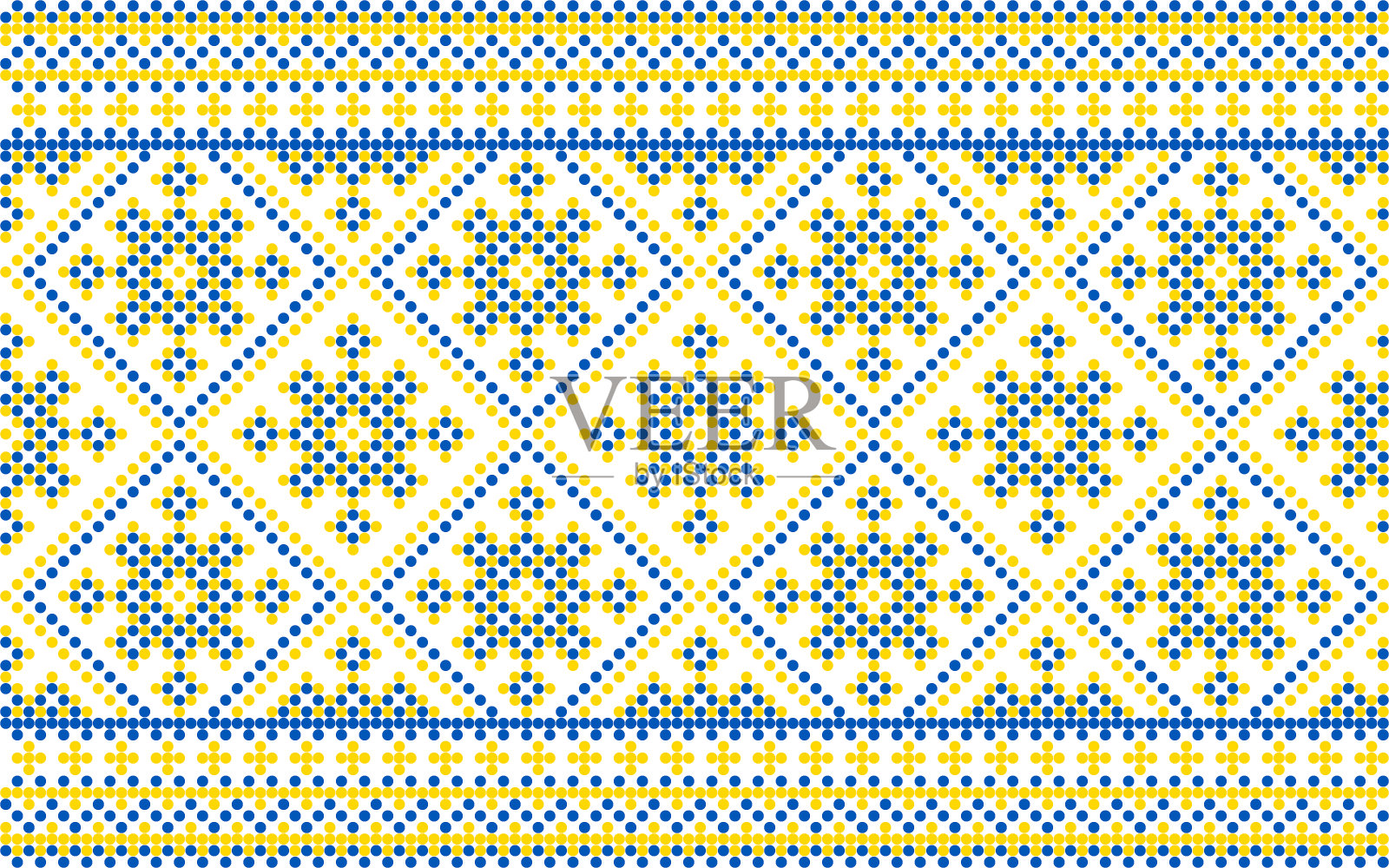 无缝图案矢量插图乌克兰装饰民族风格，身份，vyshyvanka，刺绣印刷服装，网站，横幅插画图片素材