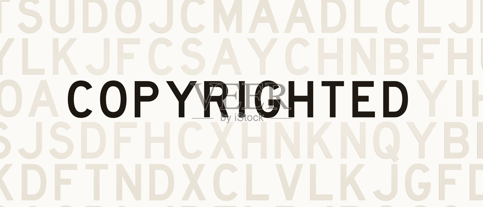 受版权保护插画图片素材