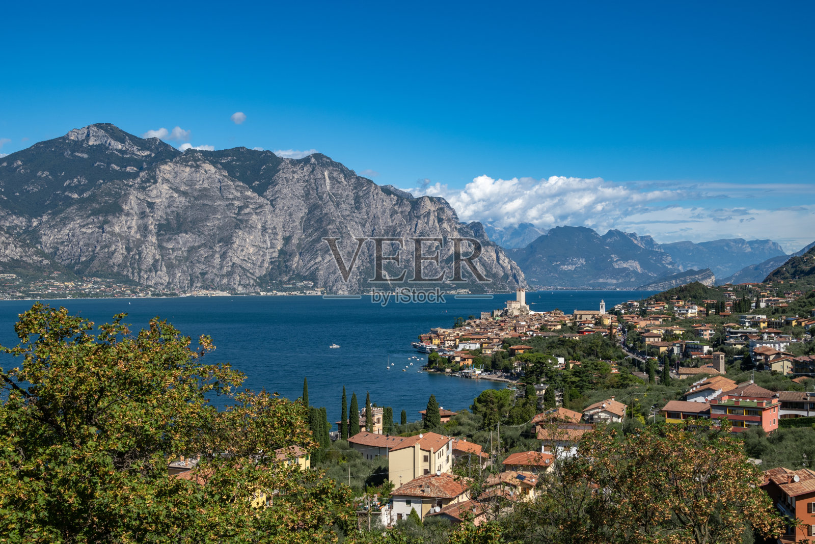 马尔切西内城照片摄影图片