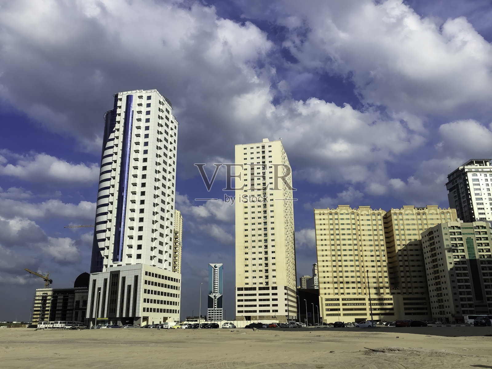 阿联酋沙迦的住宅区照片摄影图片