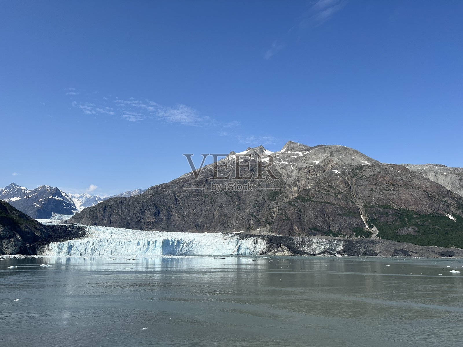 阿拉斯加冰川湾照片摄影图片