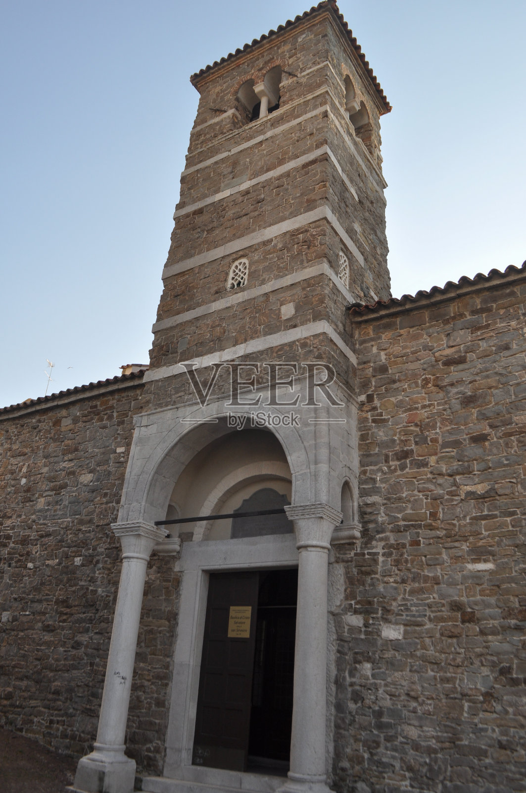 的里雅斯特城的景色照片摄影图片