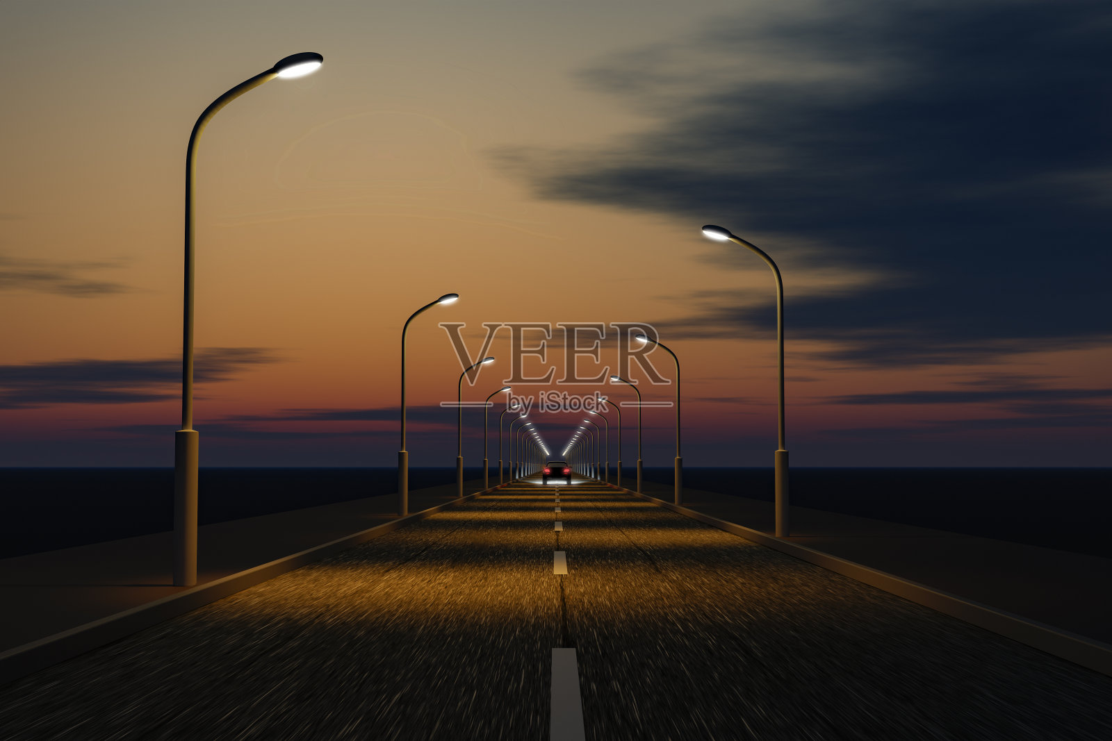 通往太阳之路照片摄影图片