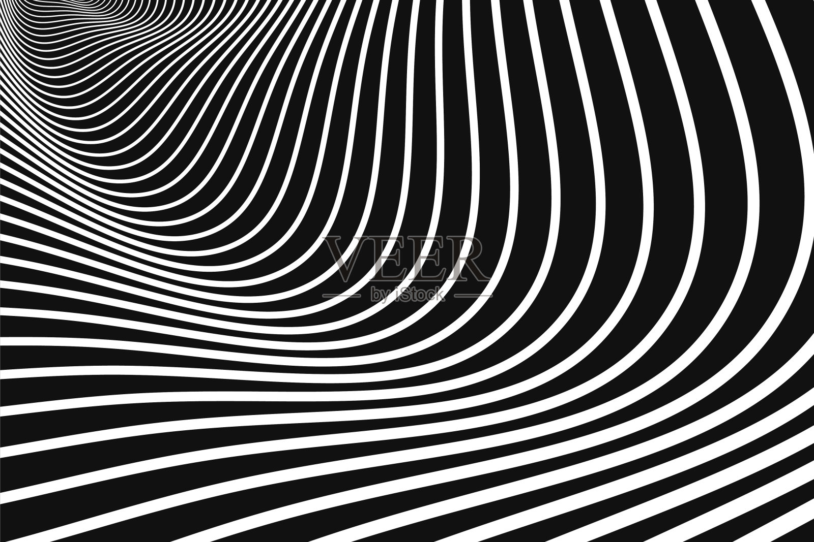 动态几何光学图案。抽象的现代图形元素的设计。插画图片素材