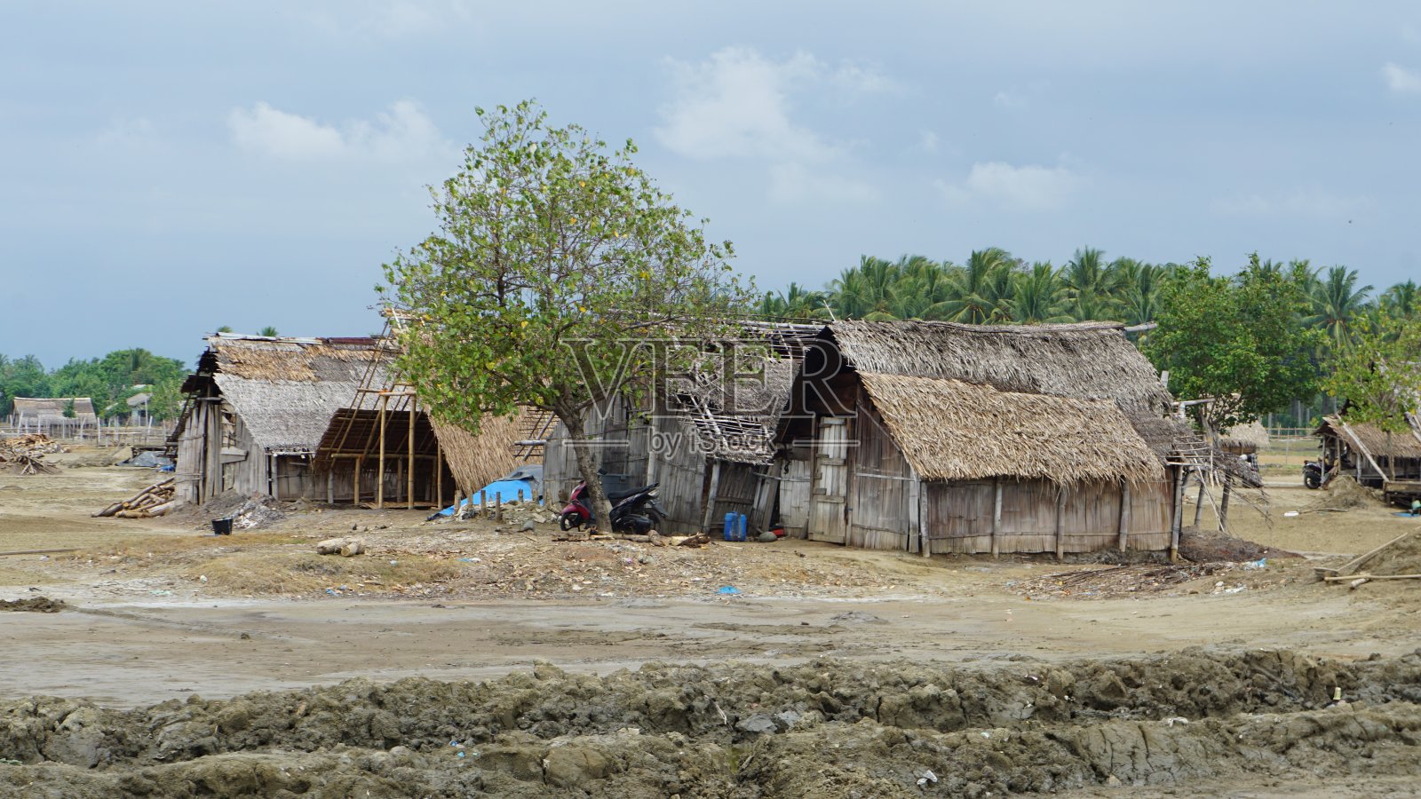 传统盐厂照片摄影图片