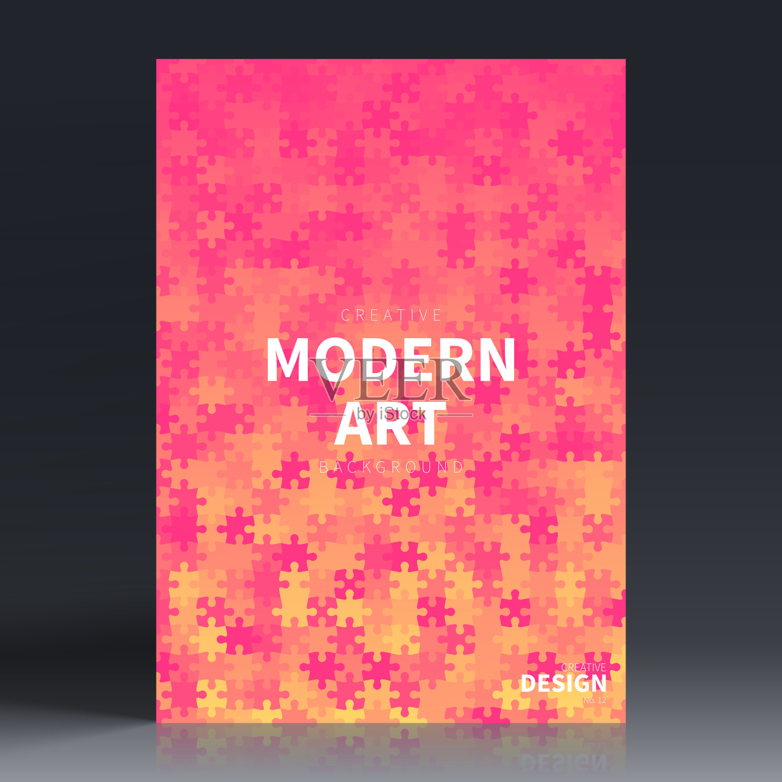 宣传册模板排版，橙色封面设计，商业年报，传单，杂志设计模板素材