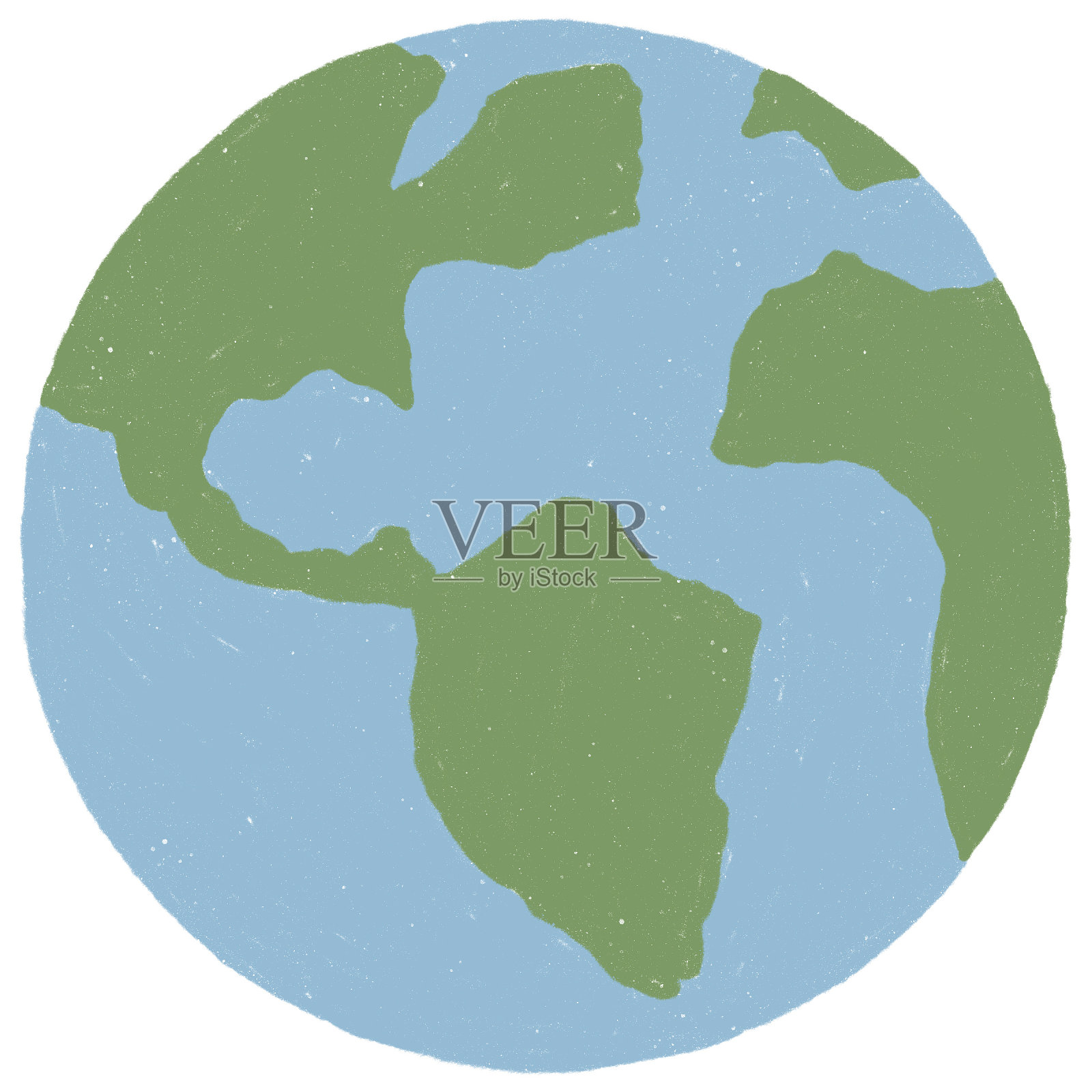 世界土漆插画图片素材