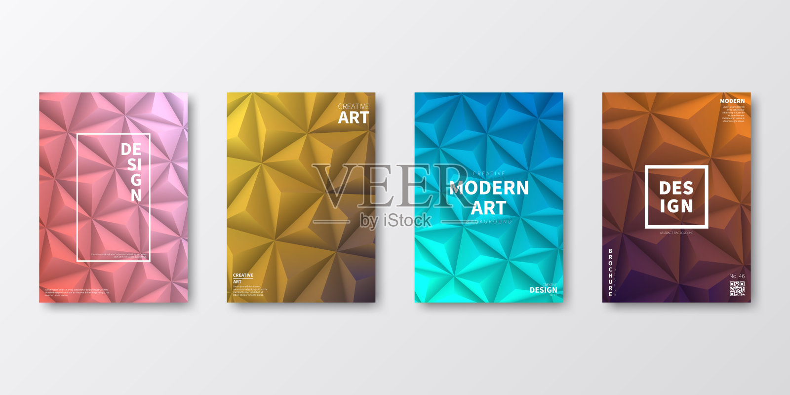 宣传册模板布局，封面设计，商业年度报告，传单，杂志设计模板素材