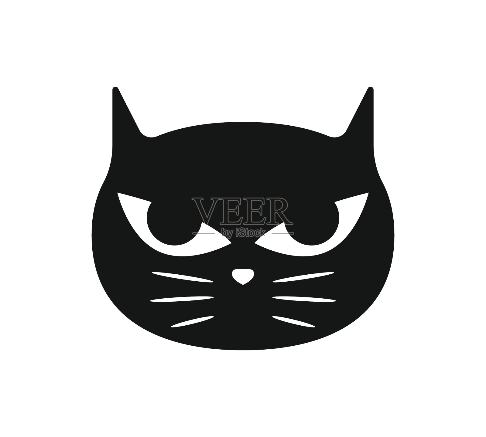 可爱的猫咪平面设计设计元素图片