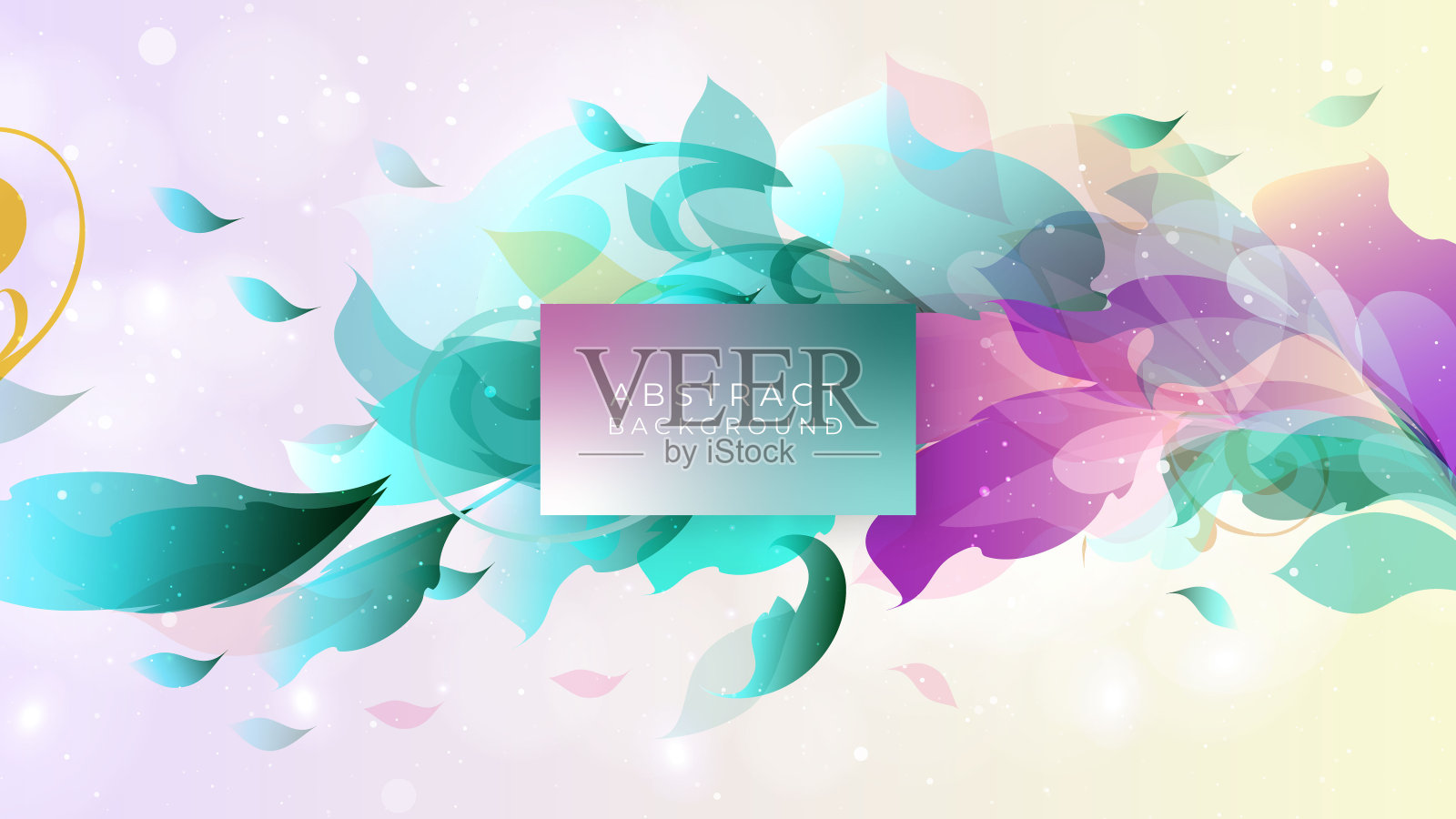 丰富多彩的抽象背景插画图片素材