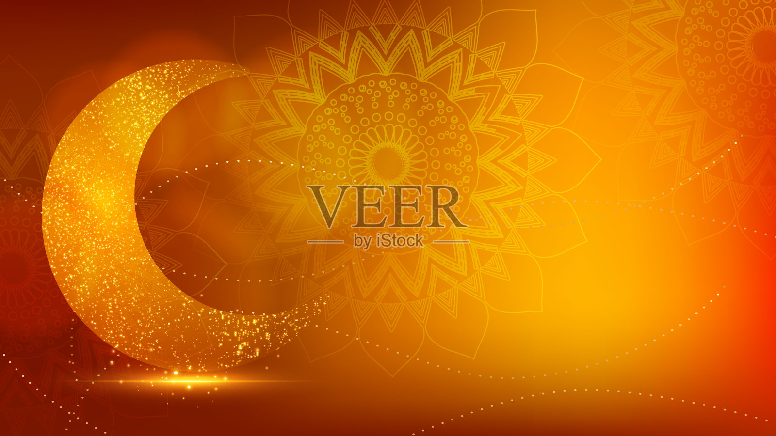 斋月的背景插画图片素材