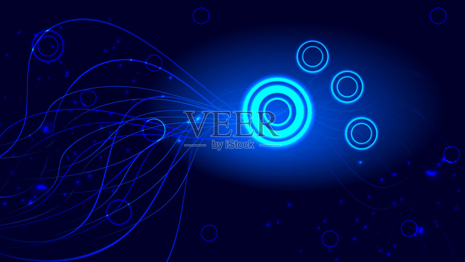 技术背景插画图片素材