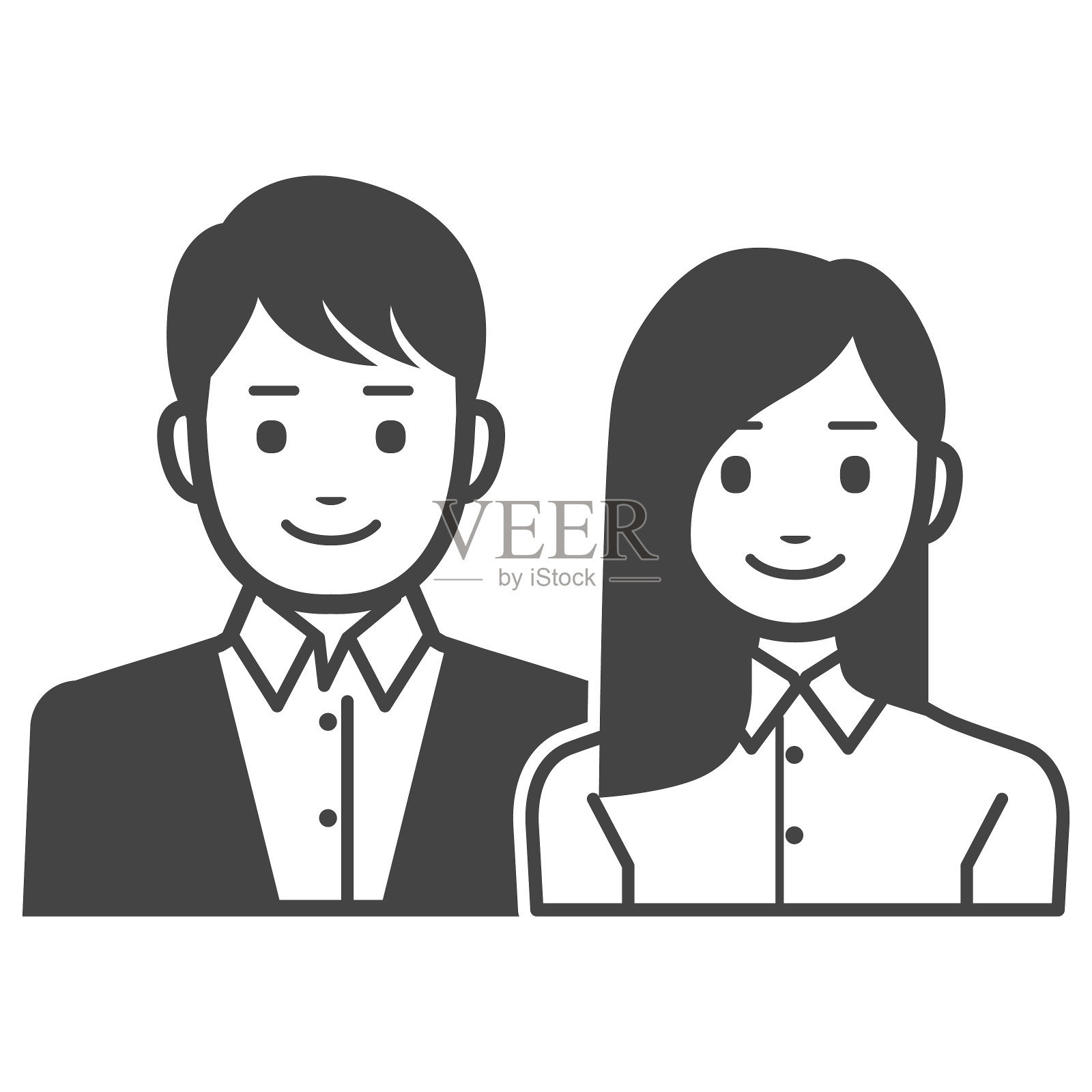 男人和女人设计元素图片