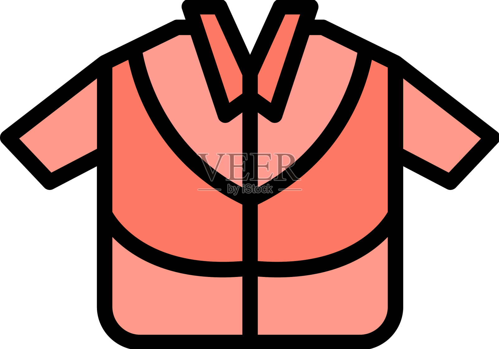 旅游退休图标平插画图片素材