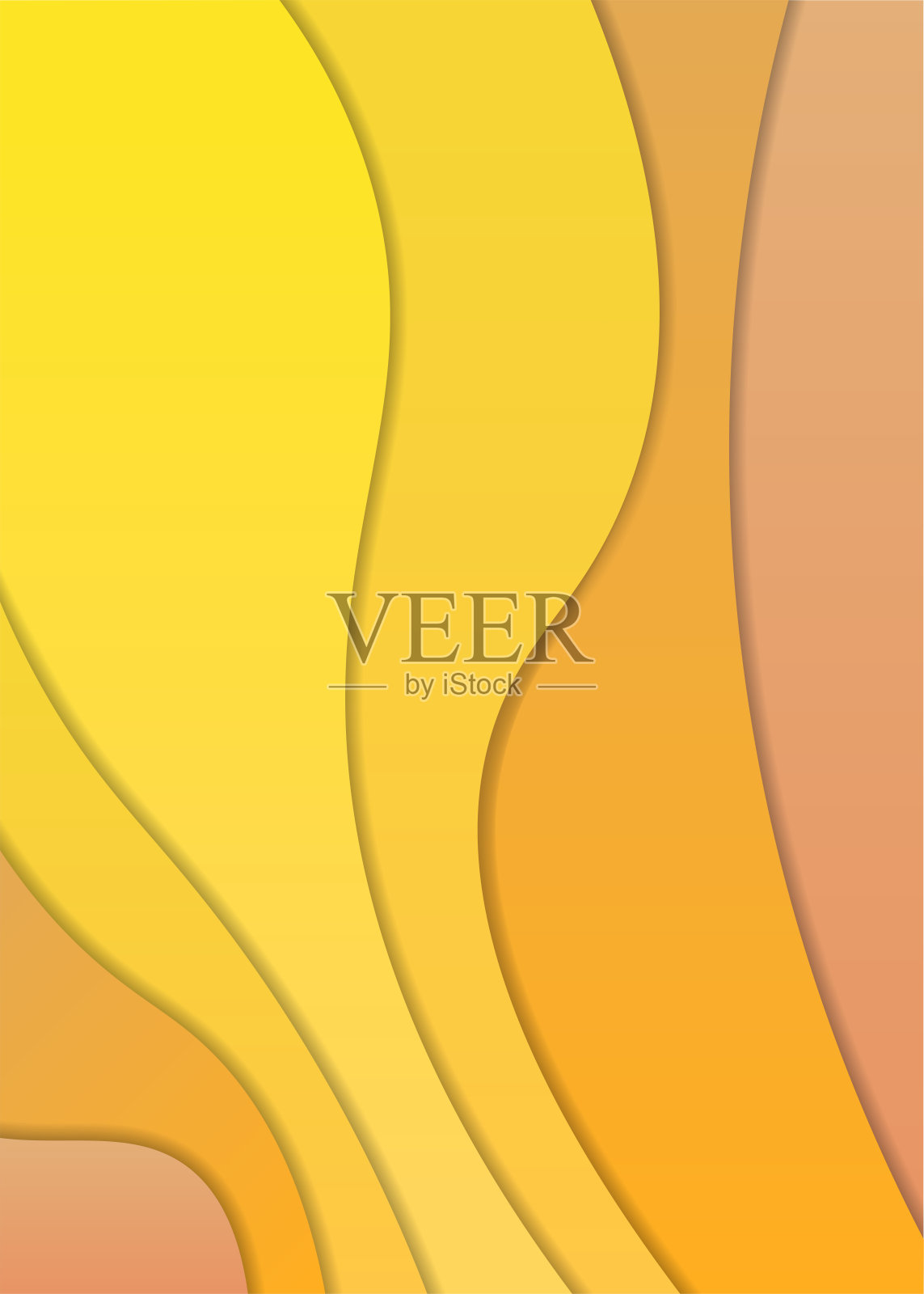 剪纸抽象背景插画图片素材