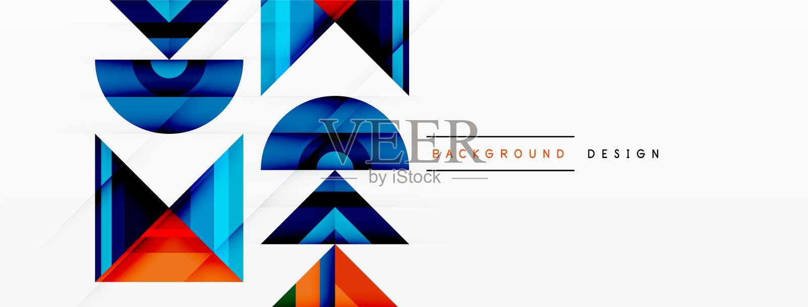 视觉上迷人的背景设计展示插画图片素材