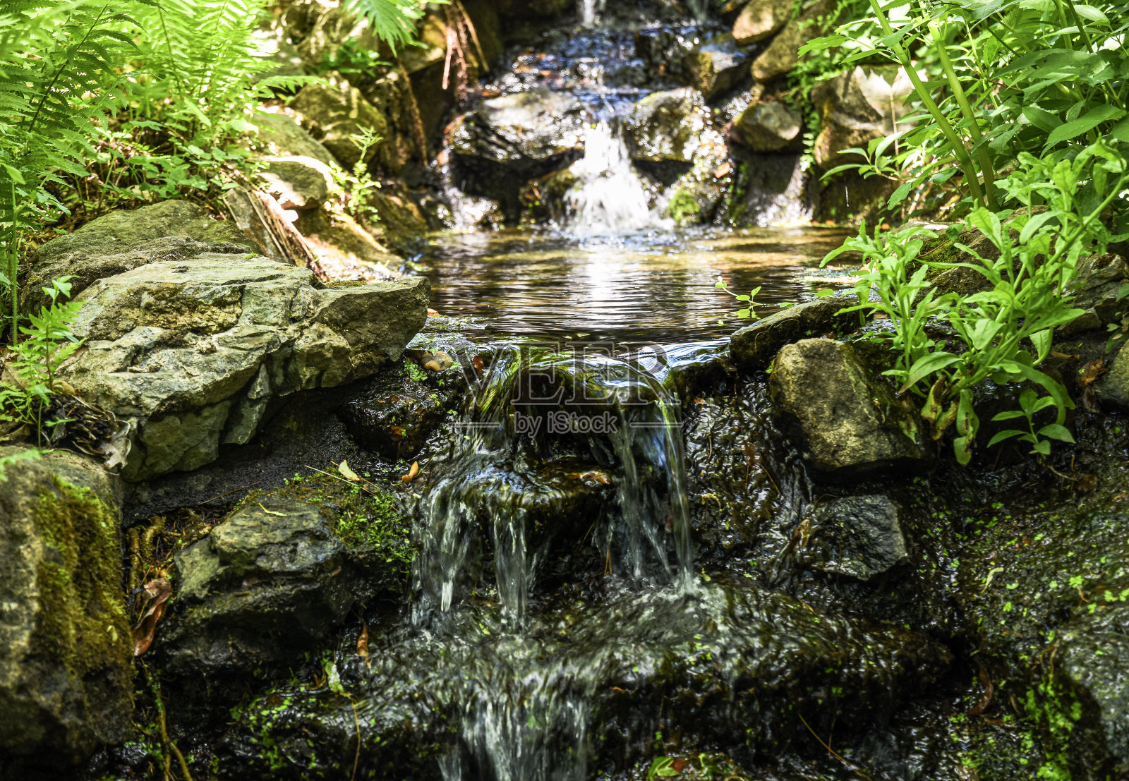 瀑布水照片摄影图片