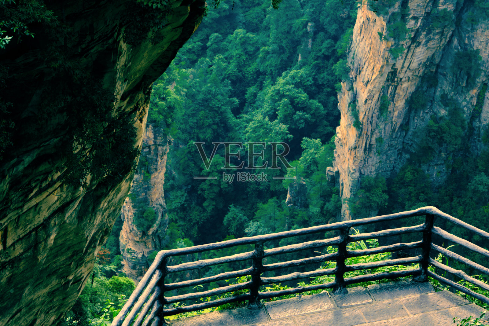 张家界武陵源国家风景名胜区照片摄影图片