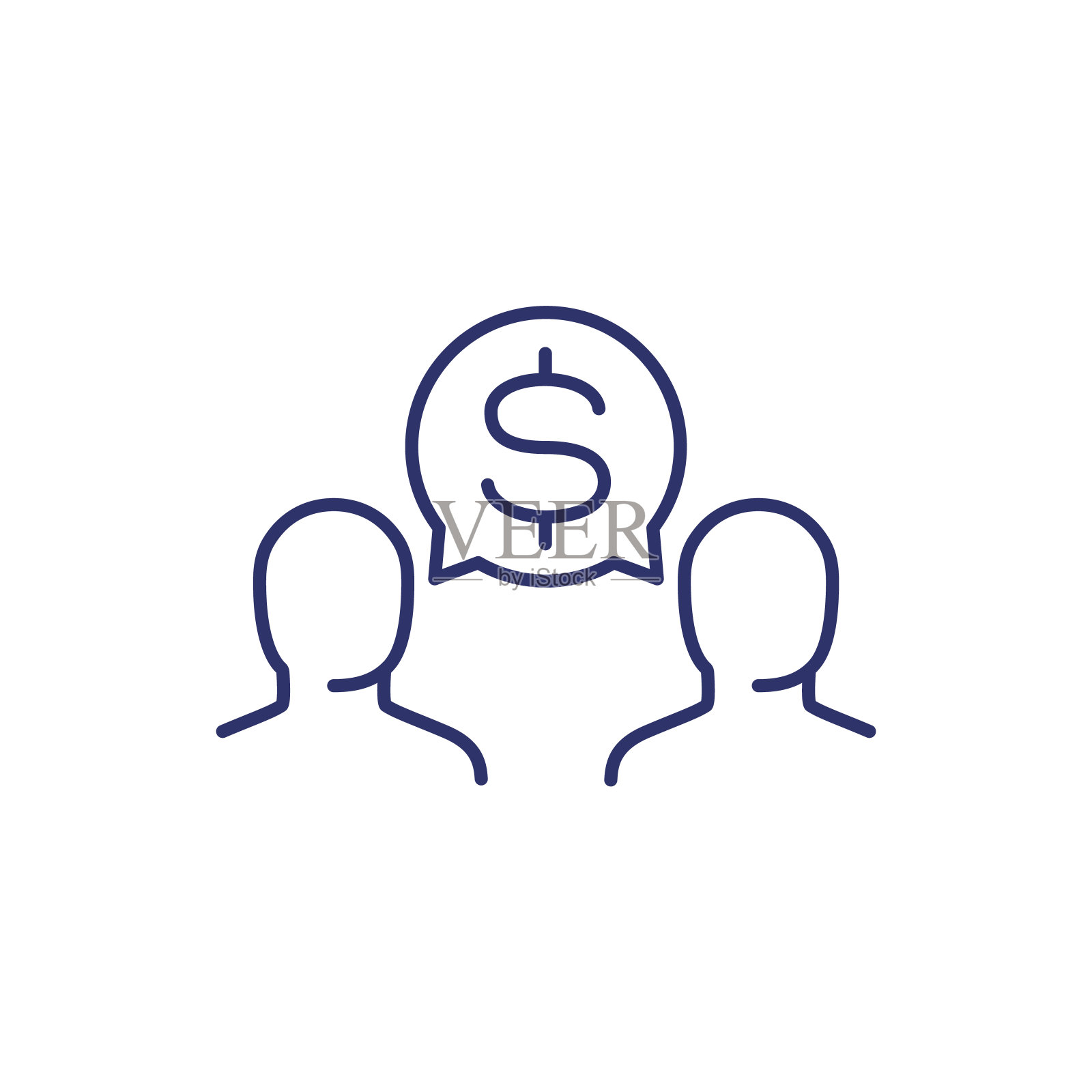 健身，健康，健身房时尚图标上的圆圈插画图片素材