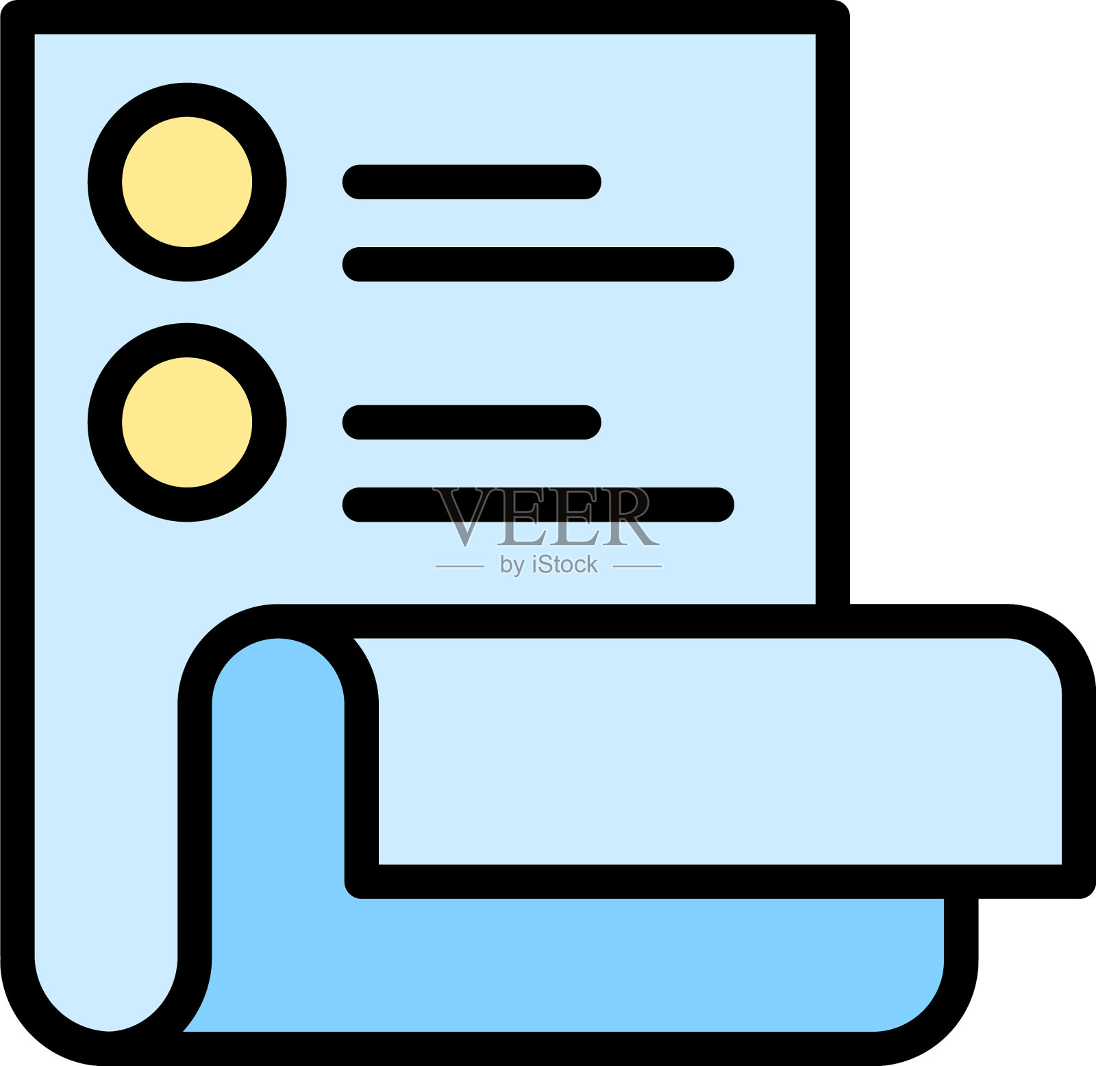 产品描述图标扁平插画图片素材