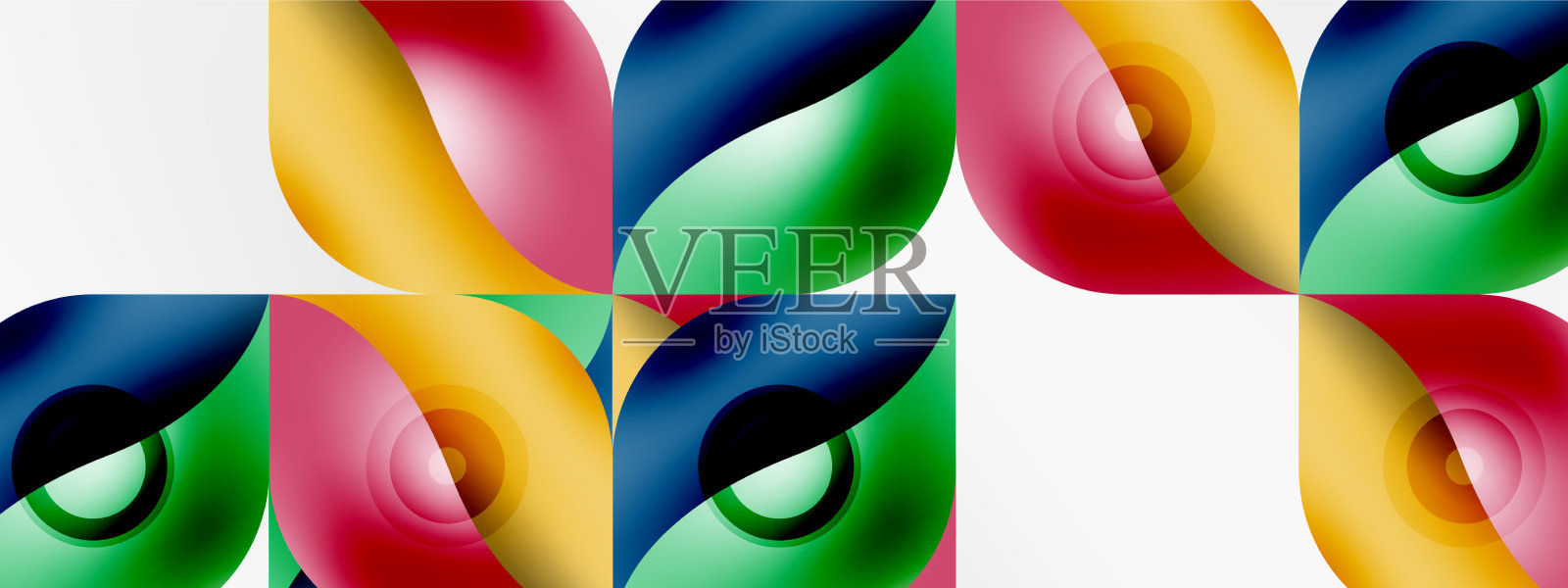 抽象几何背景技术插画图片素材