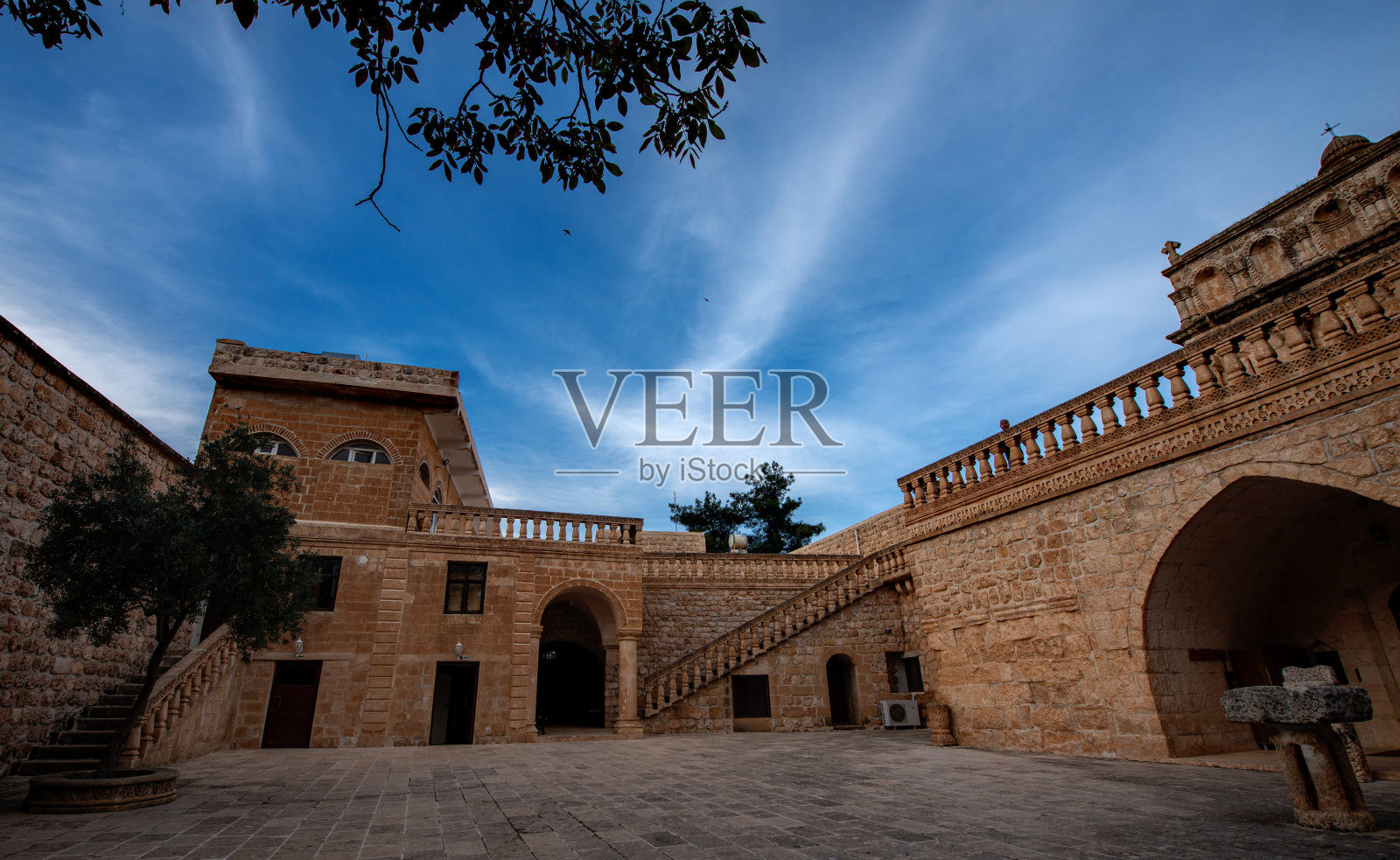 古叙利亚教堂照片摄影图片