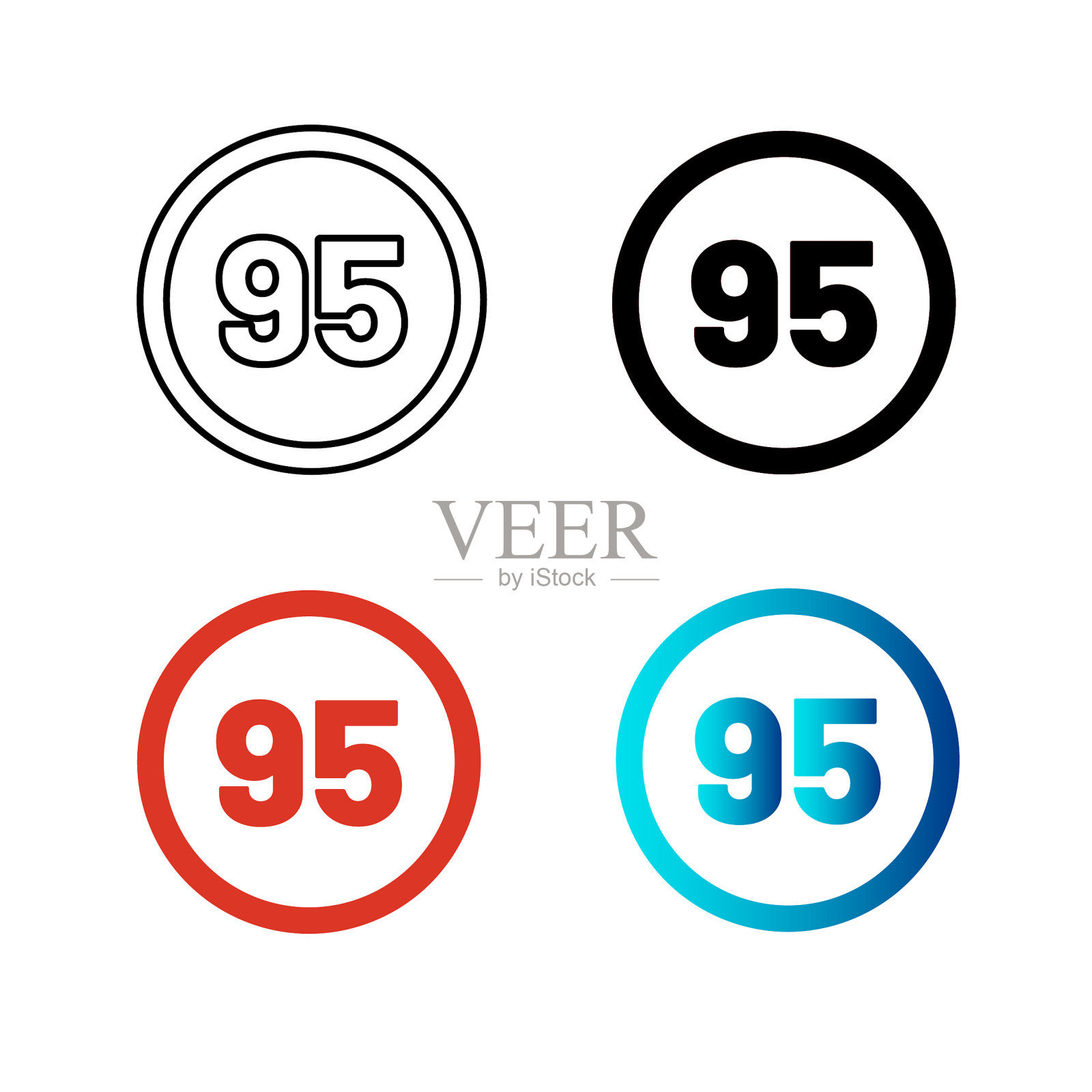 摘要速度限制95剪影插图插画图片素材