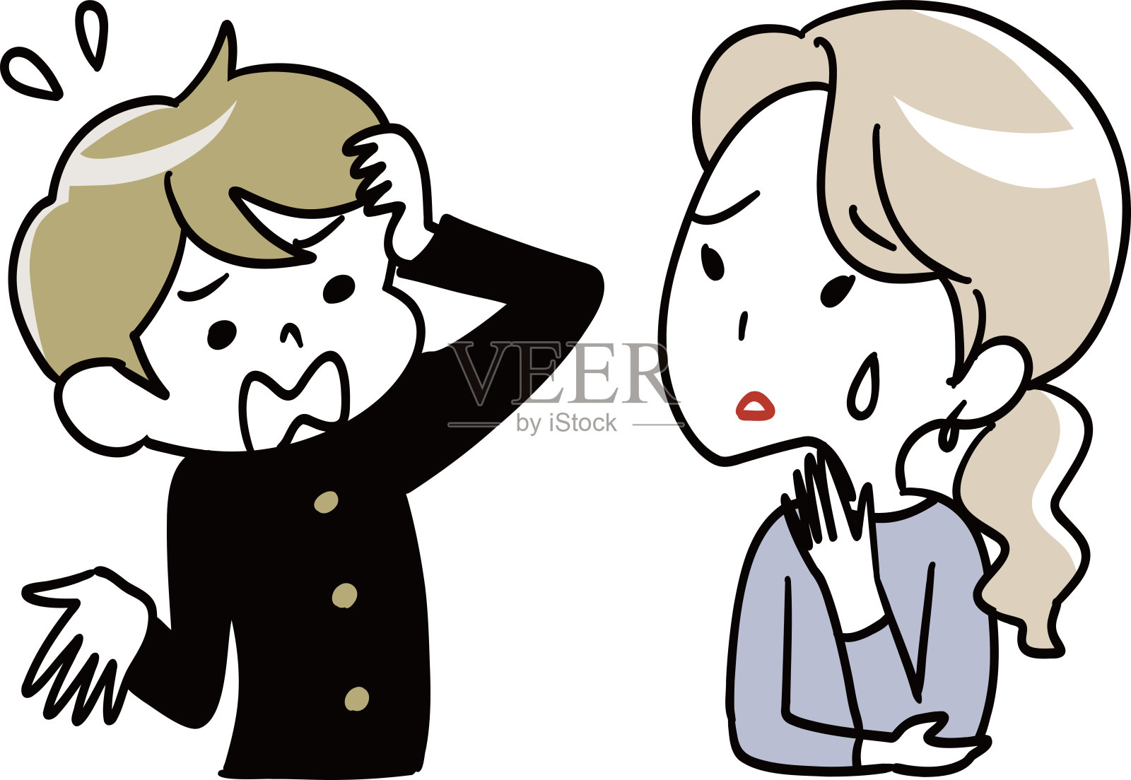 学习和学生插画图片素材