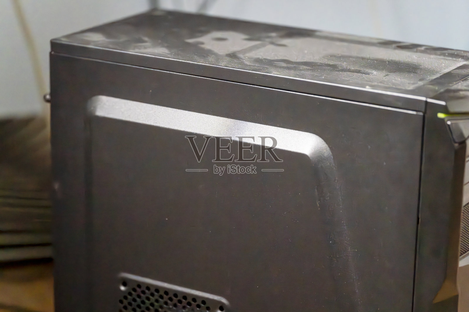 塔工作站PC在一个研究照片摄影图片