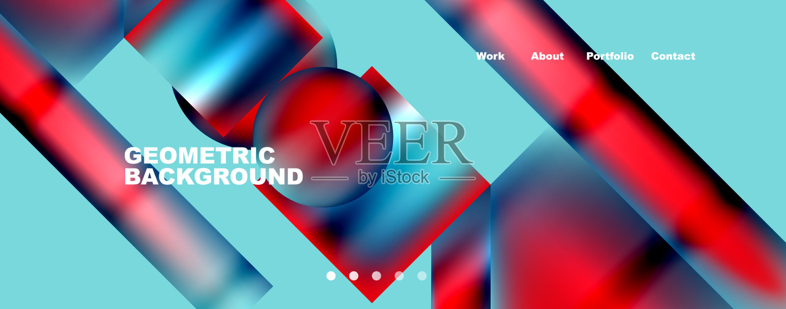 极简主义元素优雅的几何抽象插画图片素材