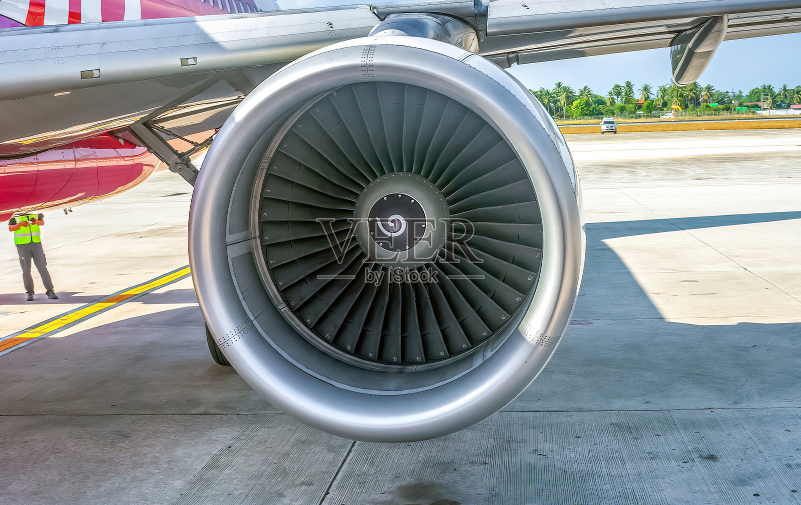 飞机涡轮照片摄影图片