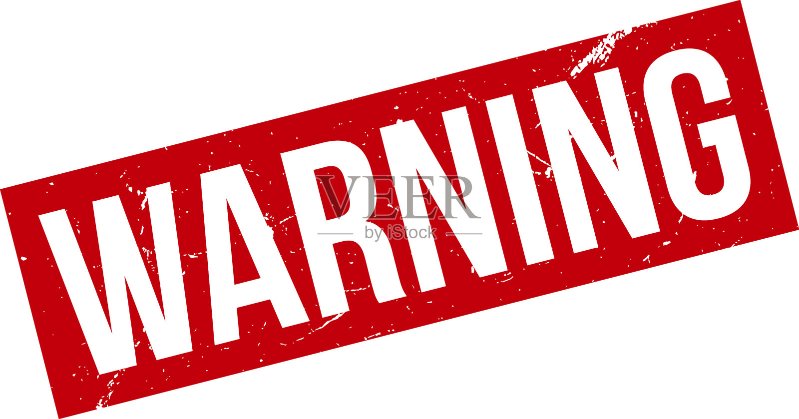 警告橡皮章警告橡皮垃圾章插画图片素材