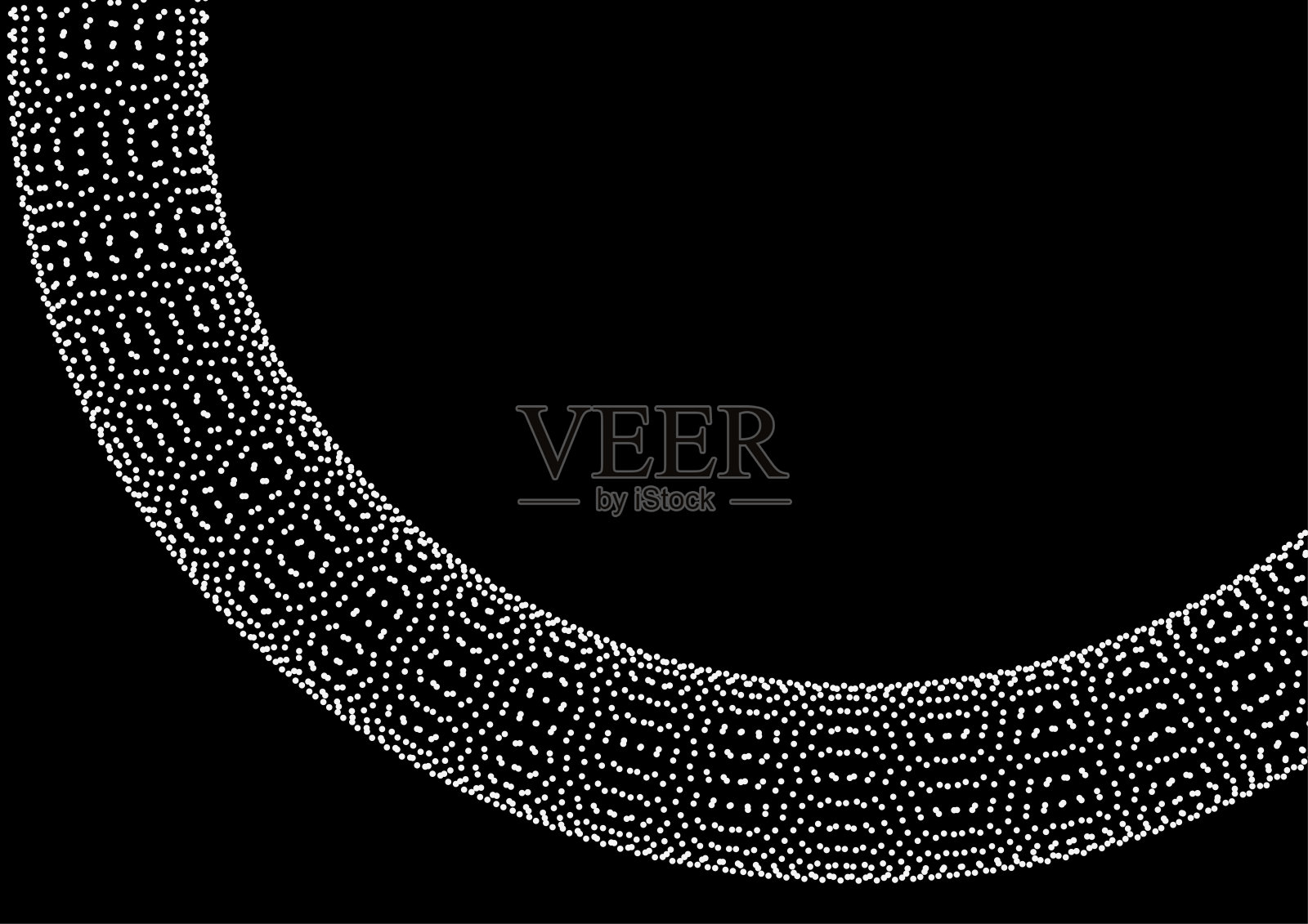 摘要黑白动态颗粒流动技术图案背景插画图片素材