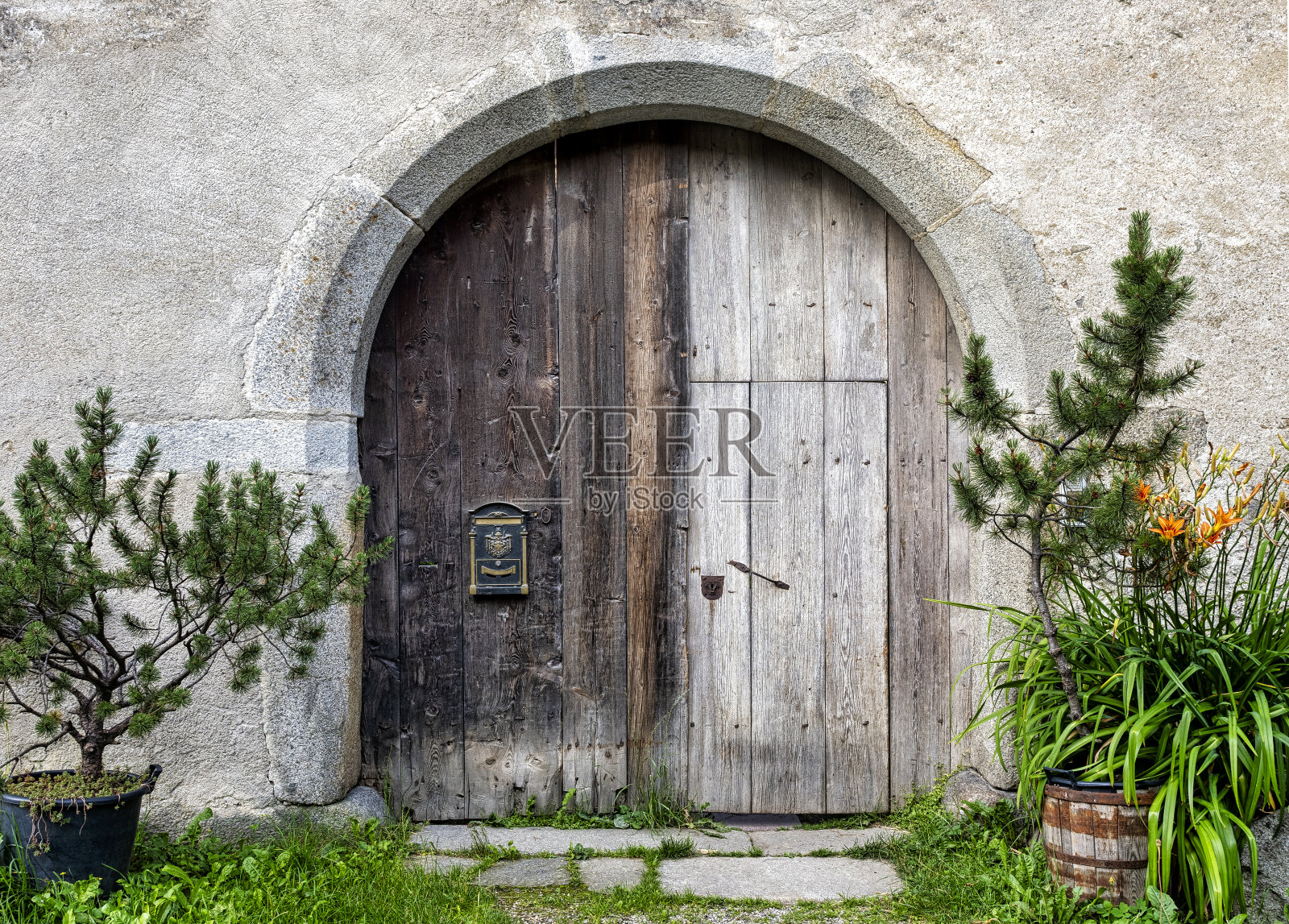 古老的门照片摄影图片