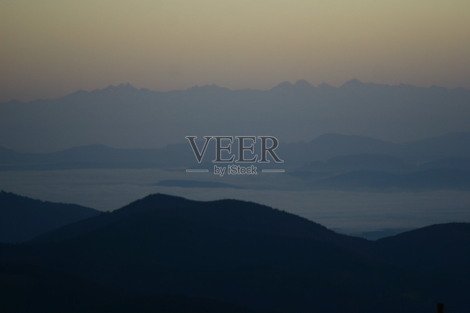 在黑森林的贝尔臣制高点上的印象照片摄影图片