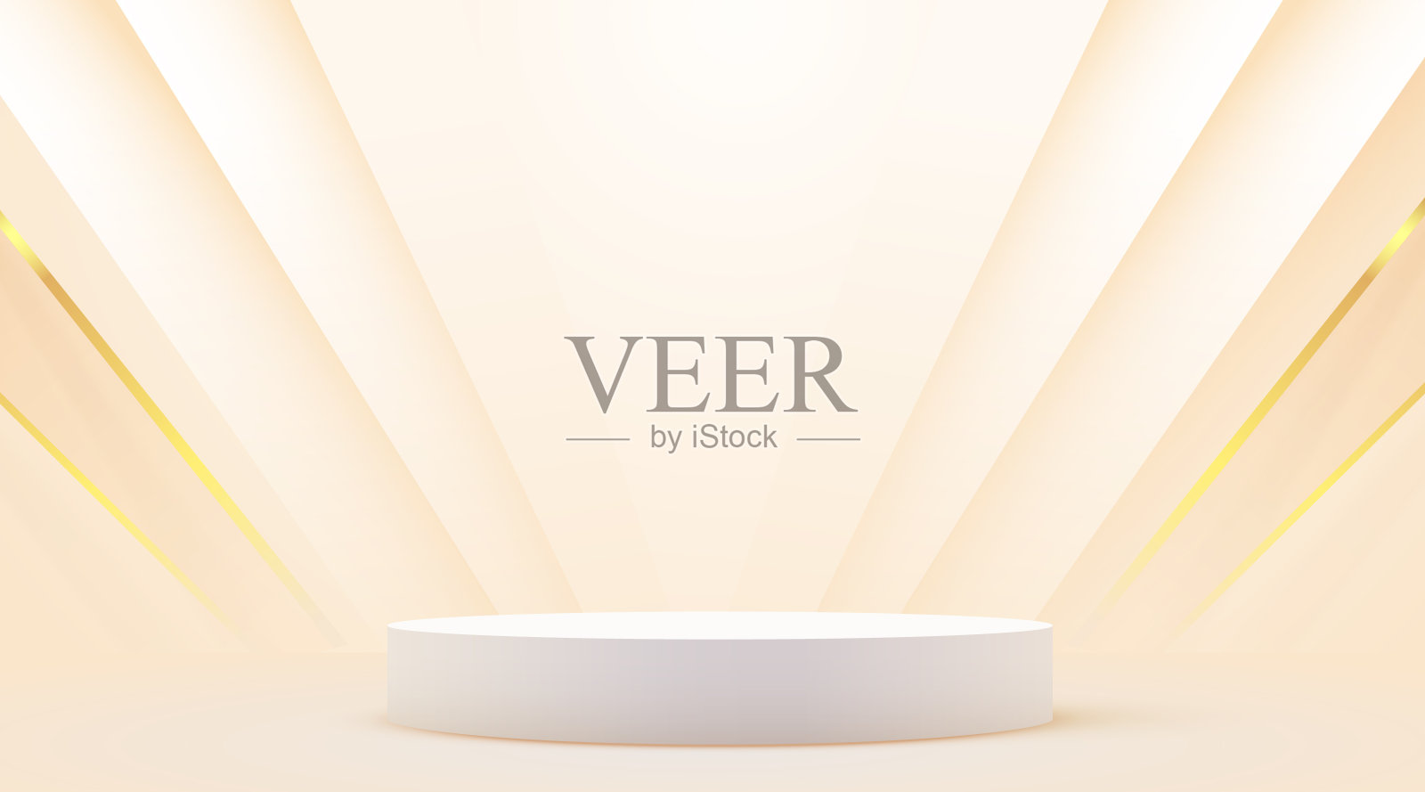 抽象场景背景。产品展示，模型，展示化妆品，讲台，舞台基座或平台。插画图片素材