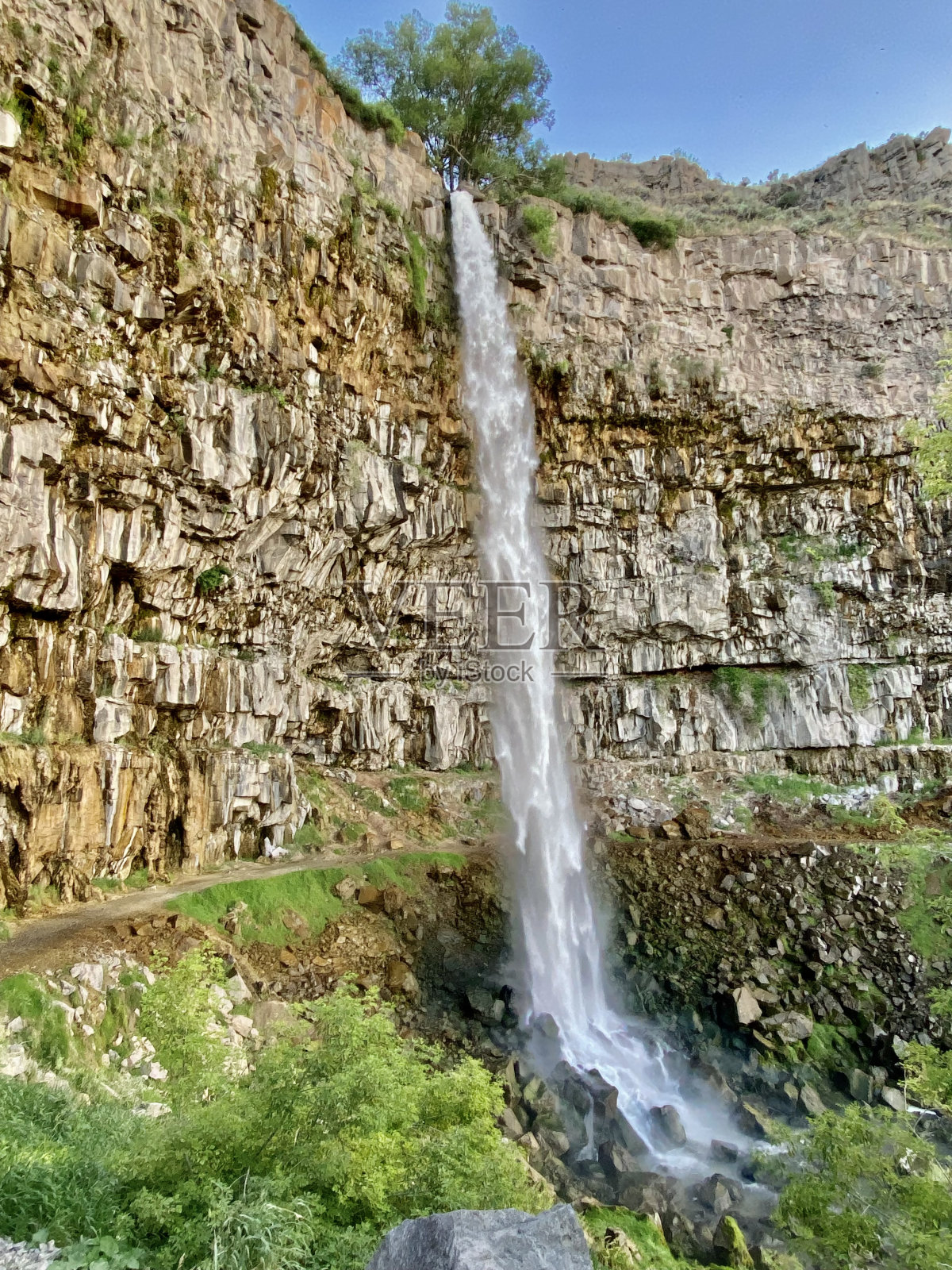 不要追逐瀑布照片摄影图片