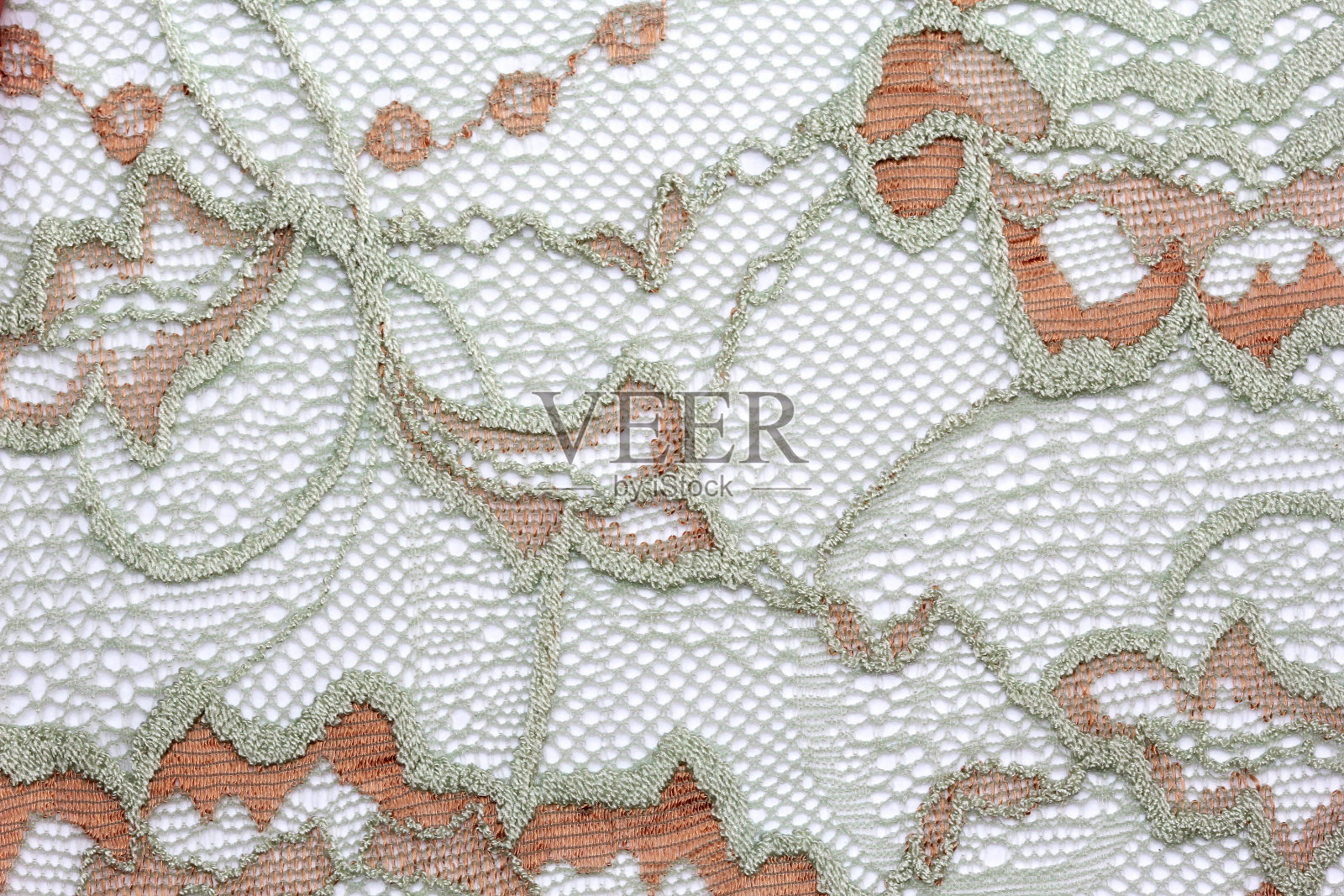 带蕾丝织物的微距照片照片摄影图片