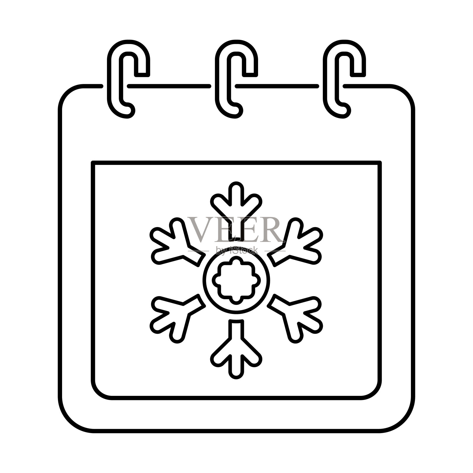 冬季图标插画图片素材